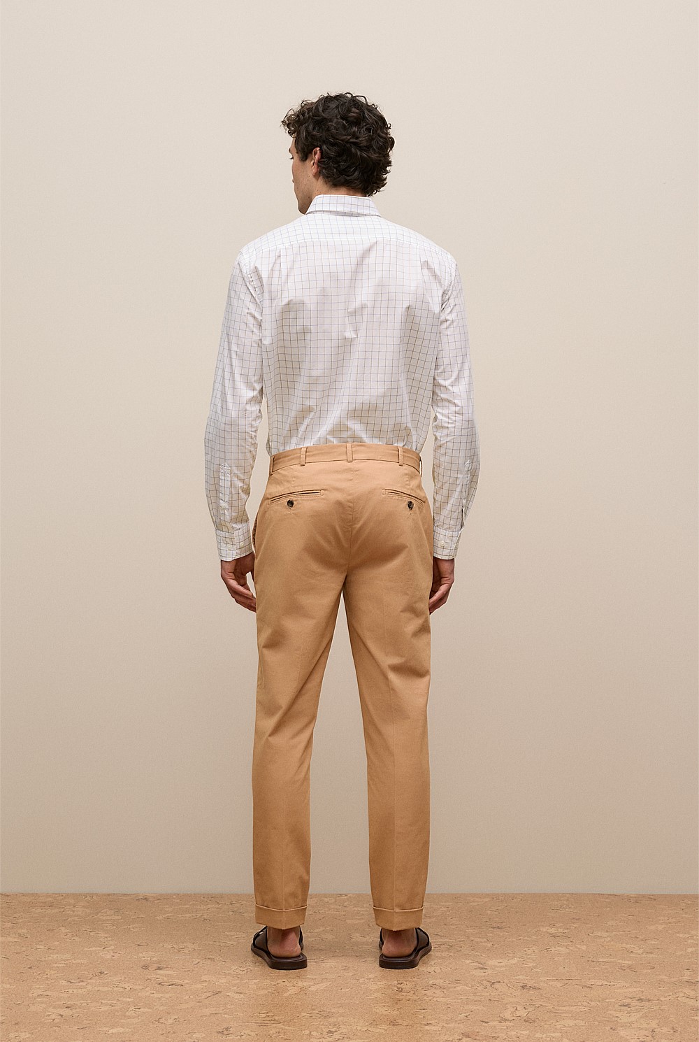 Tailored Cuff Detail Pant