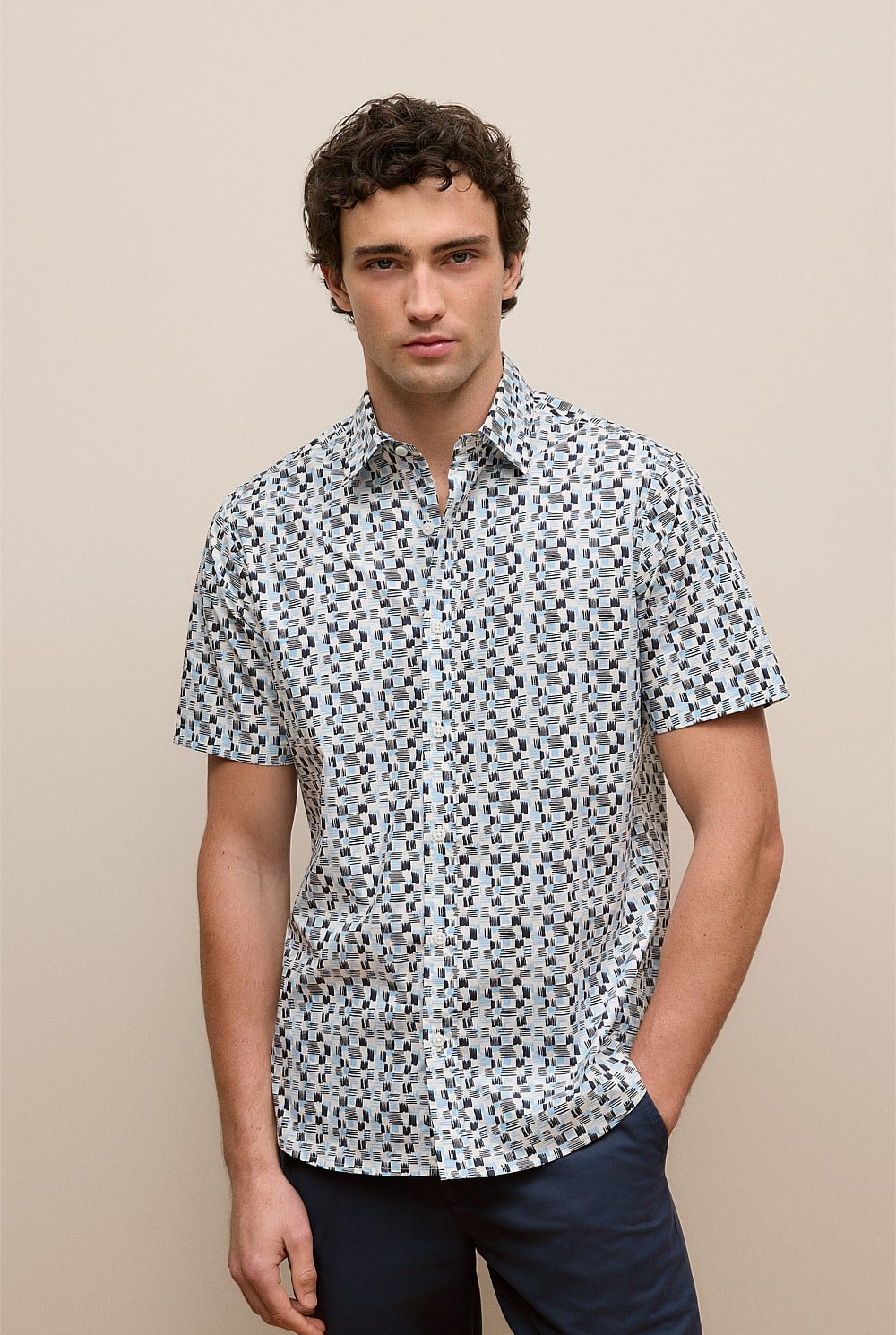 Reed Poplin Short Sleeve Shirt