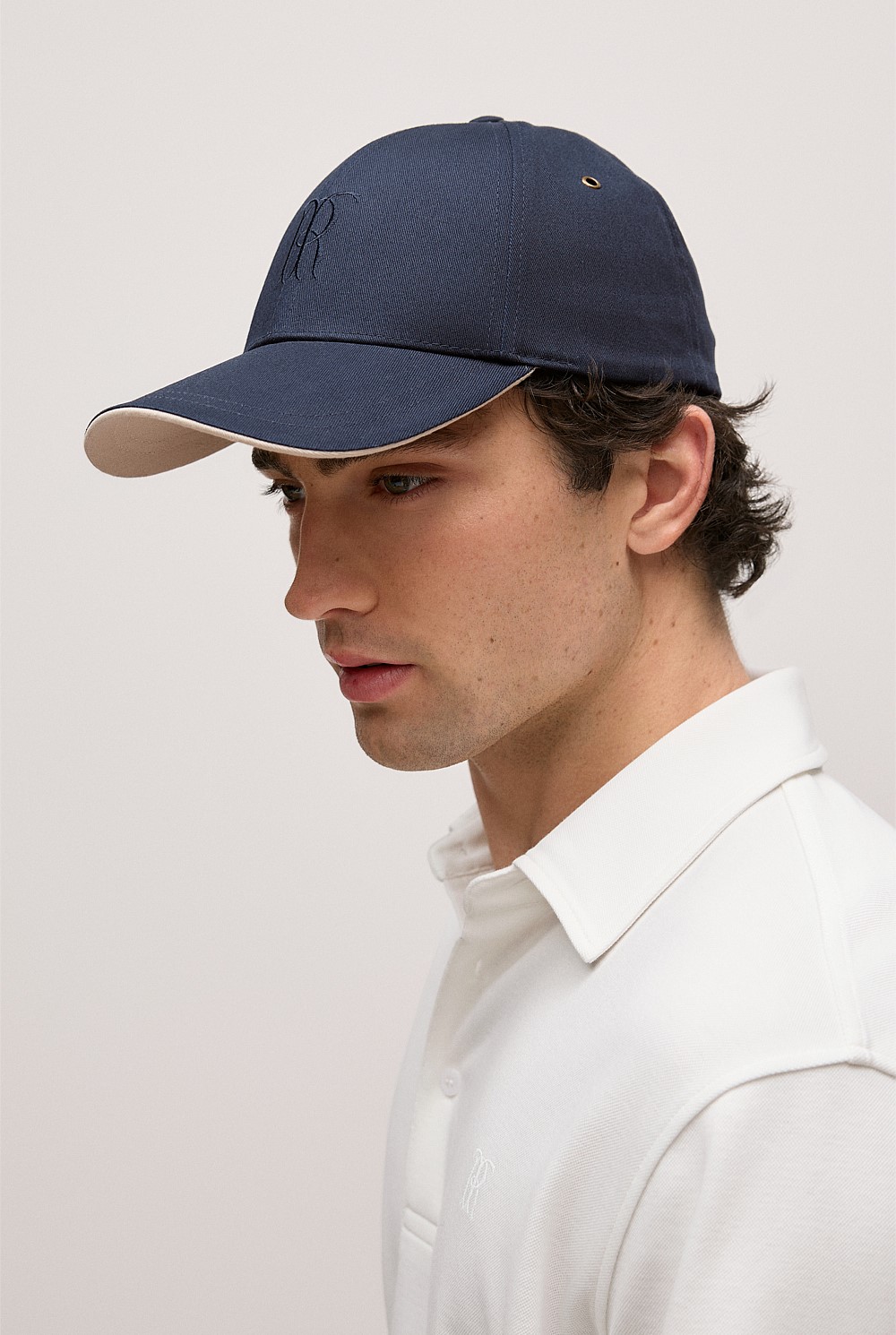 Leo Monogram Cap