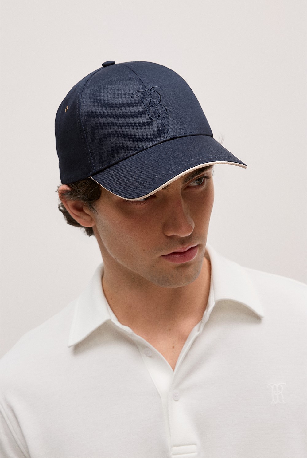 Leo Monogram Cap