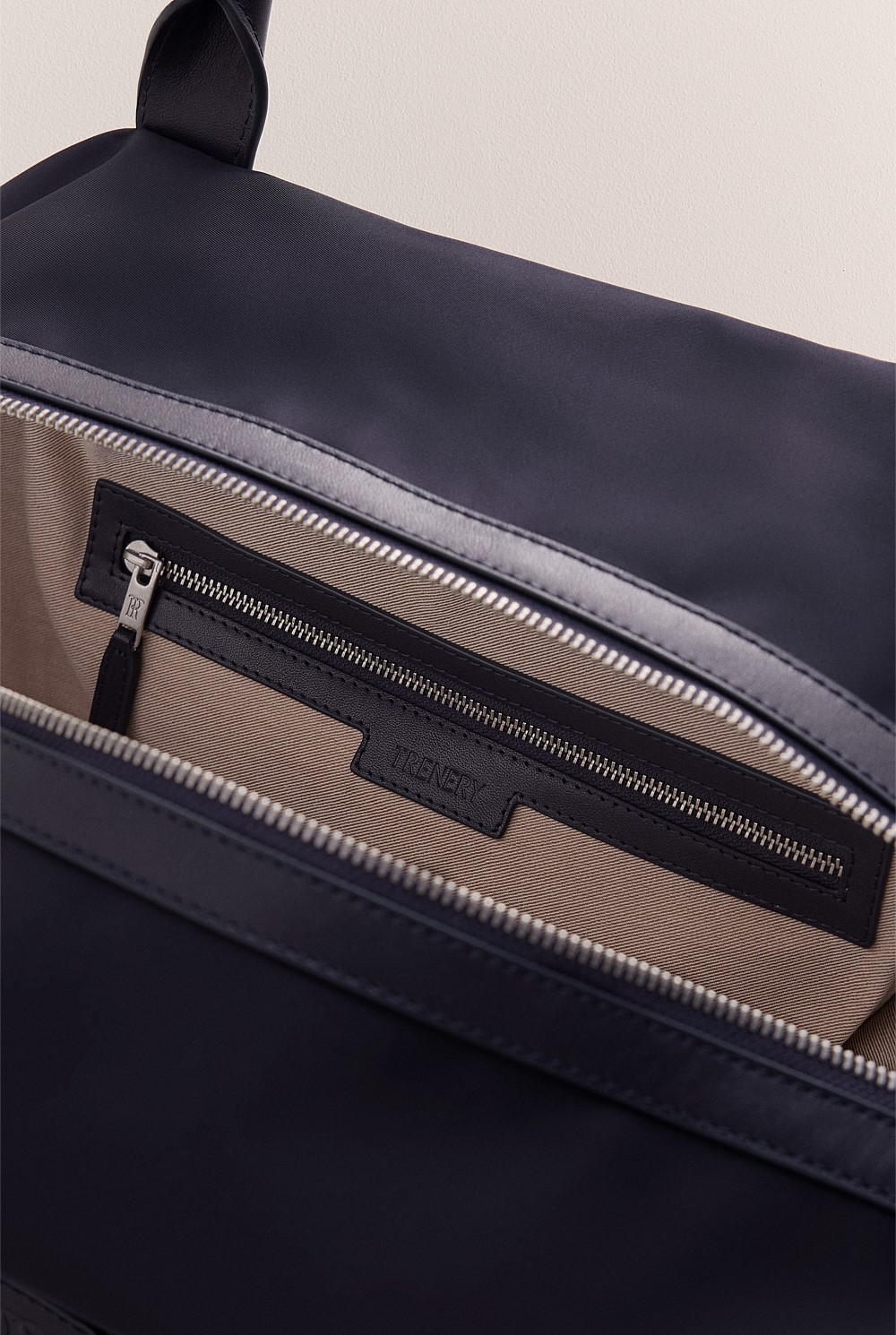 Terra Leather Trimmed Travel Bag