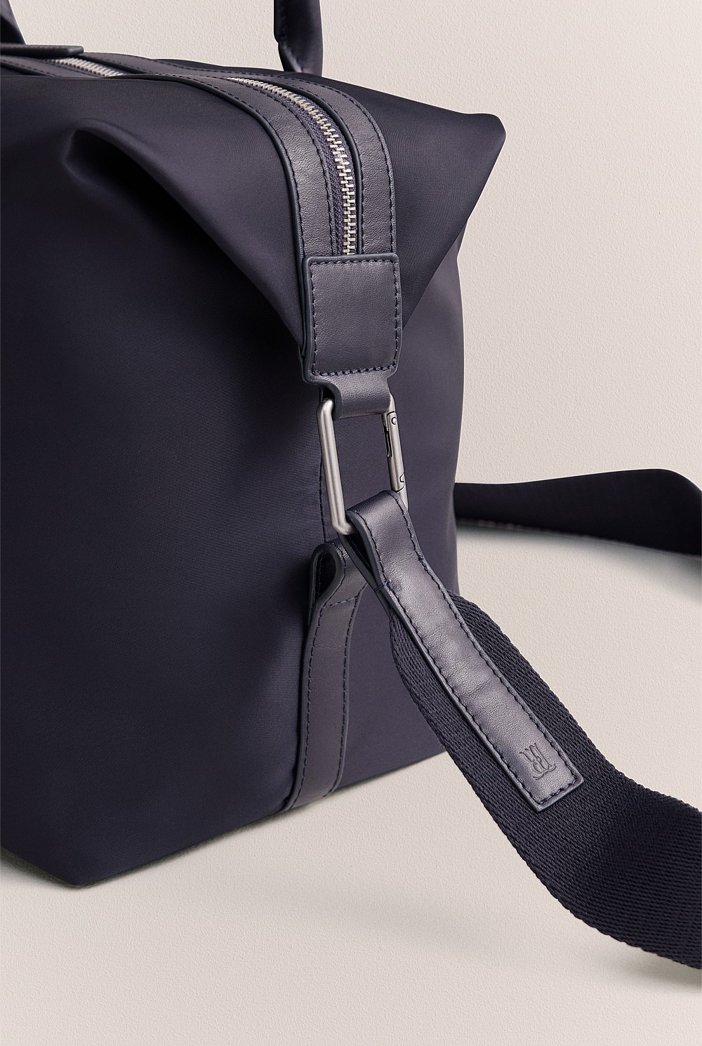 Terra Leather Trimmed Travel Bag