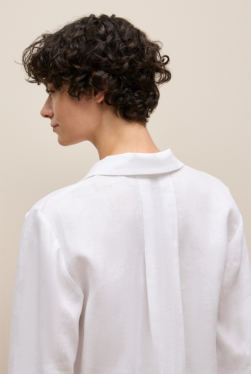 Linen Popover Shirt