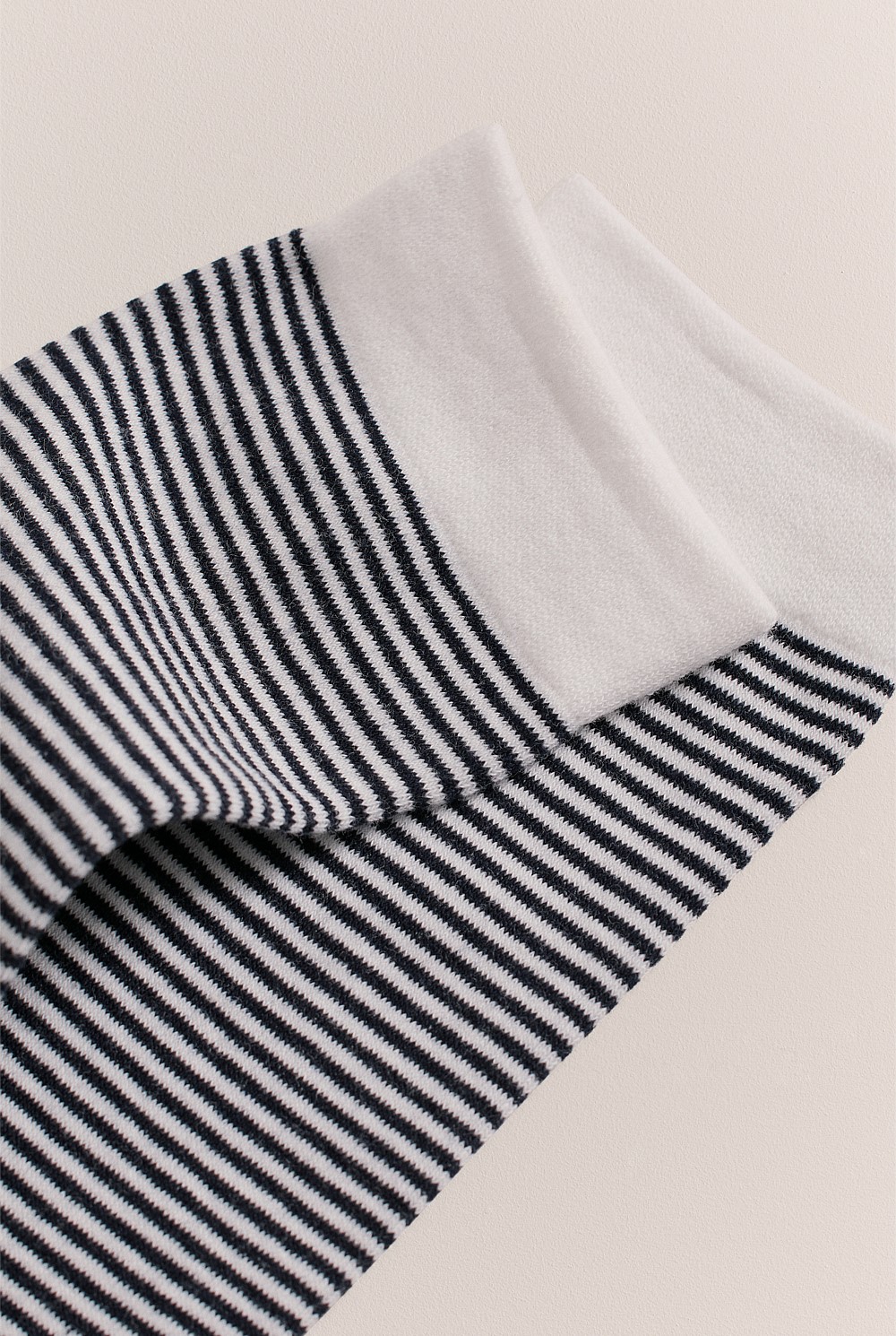 Stripe Crew Sock
