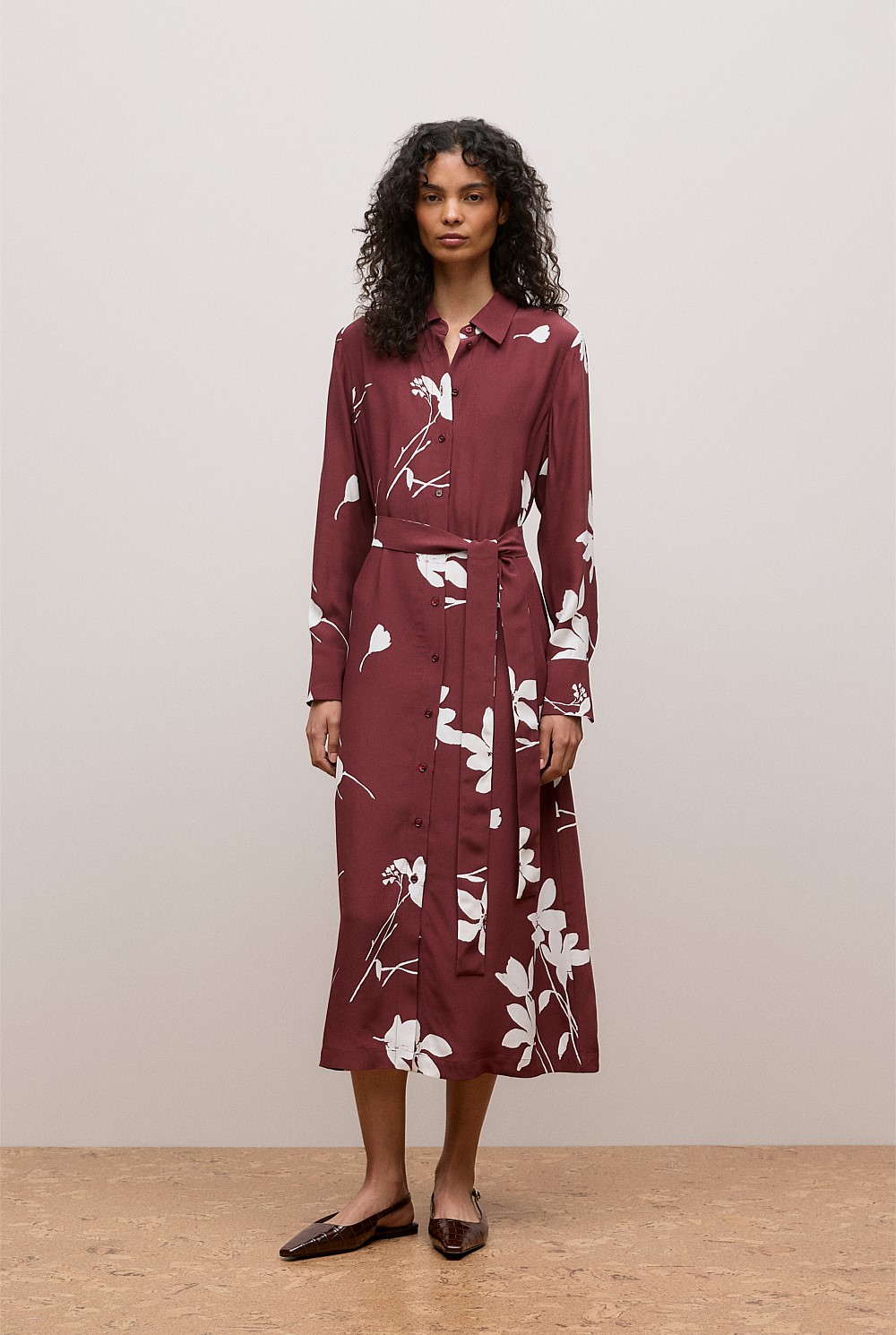 Wren Floral Shirt Dress