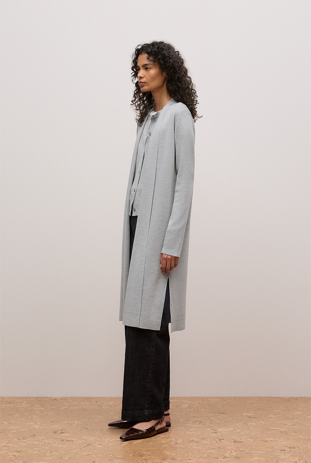 Merino Longline Cardigan