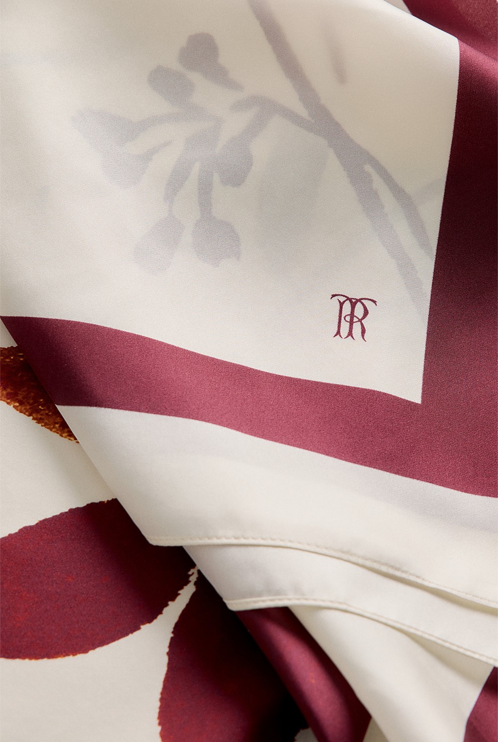 Wren Floral Silk Scarf