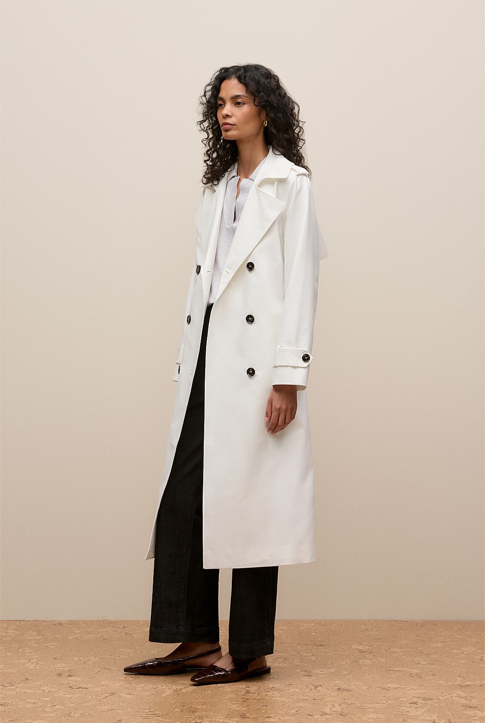 Double Cloth Trench