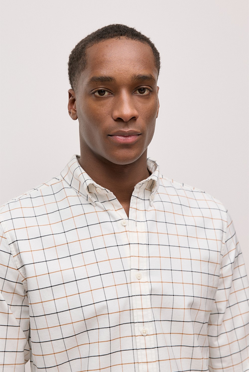 Fine Check Oxford Shirt