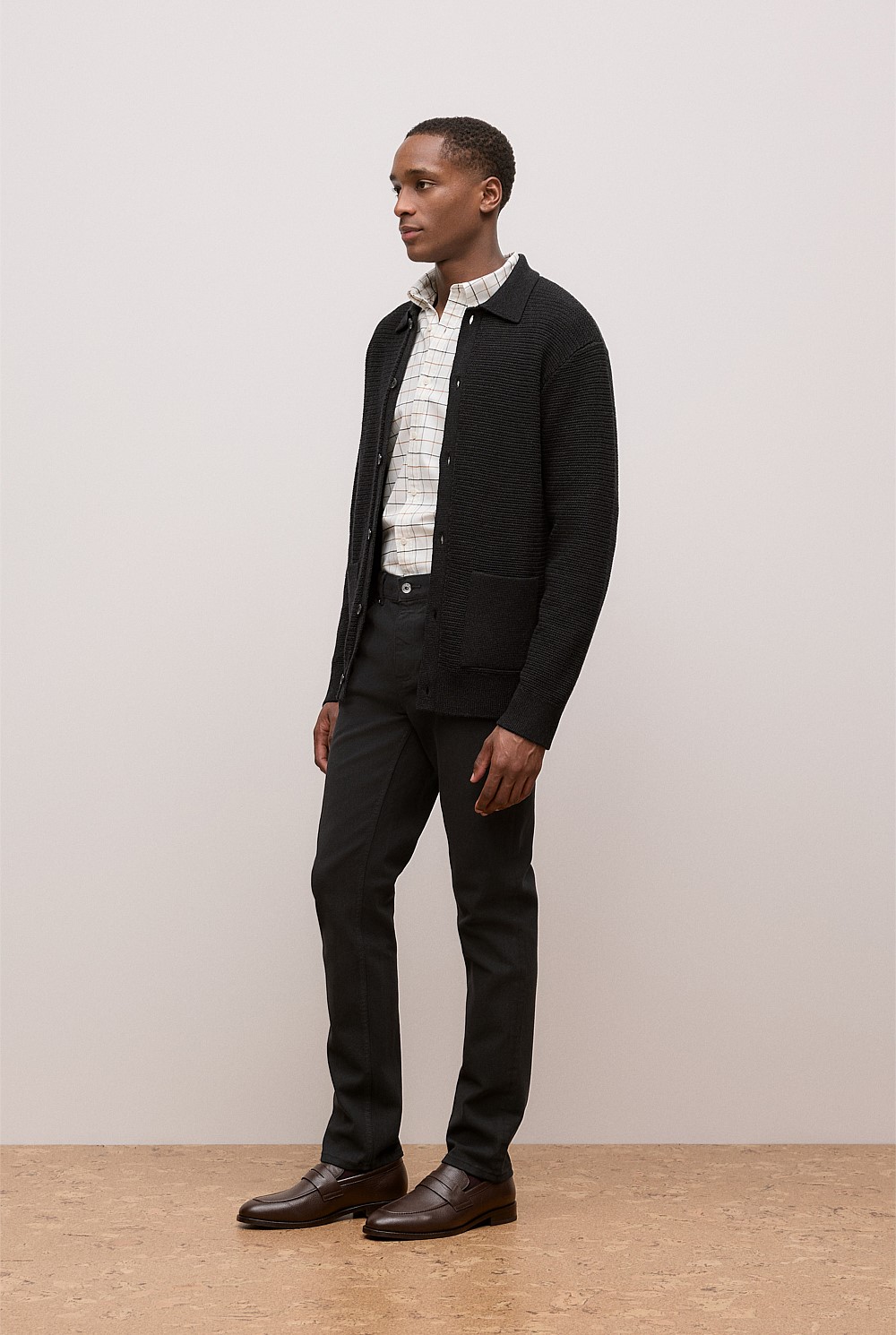 Fine Check Oxford Shirt