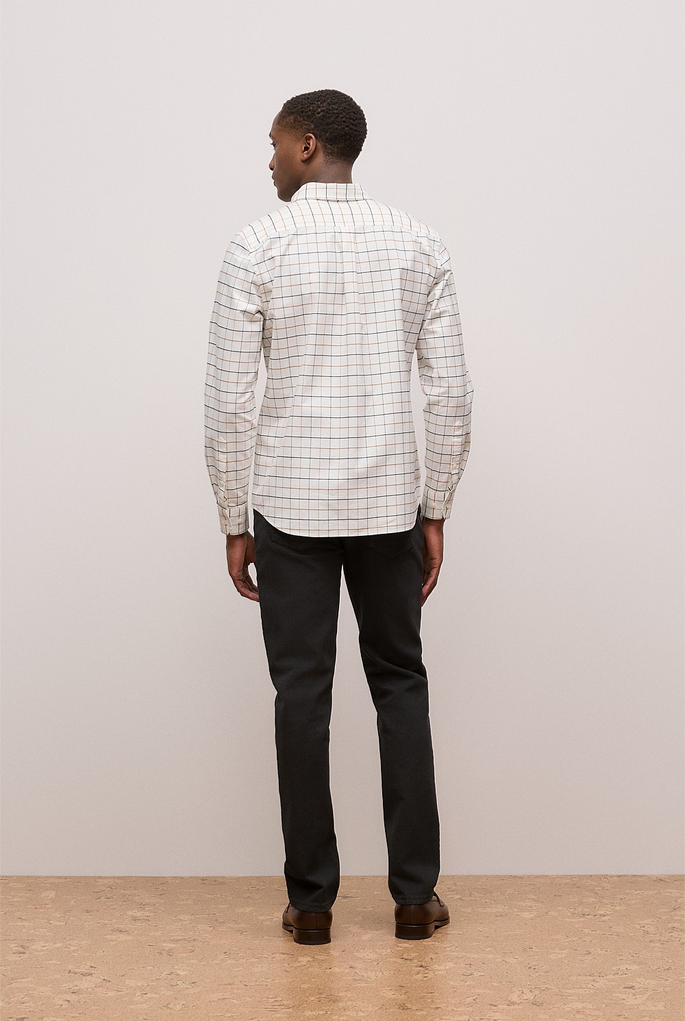 Fine Check Oxford Shirt