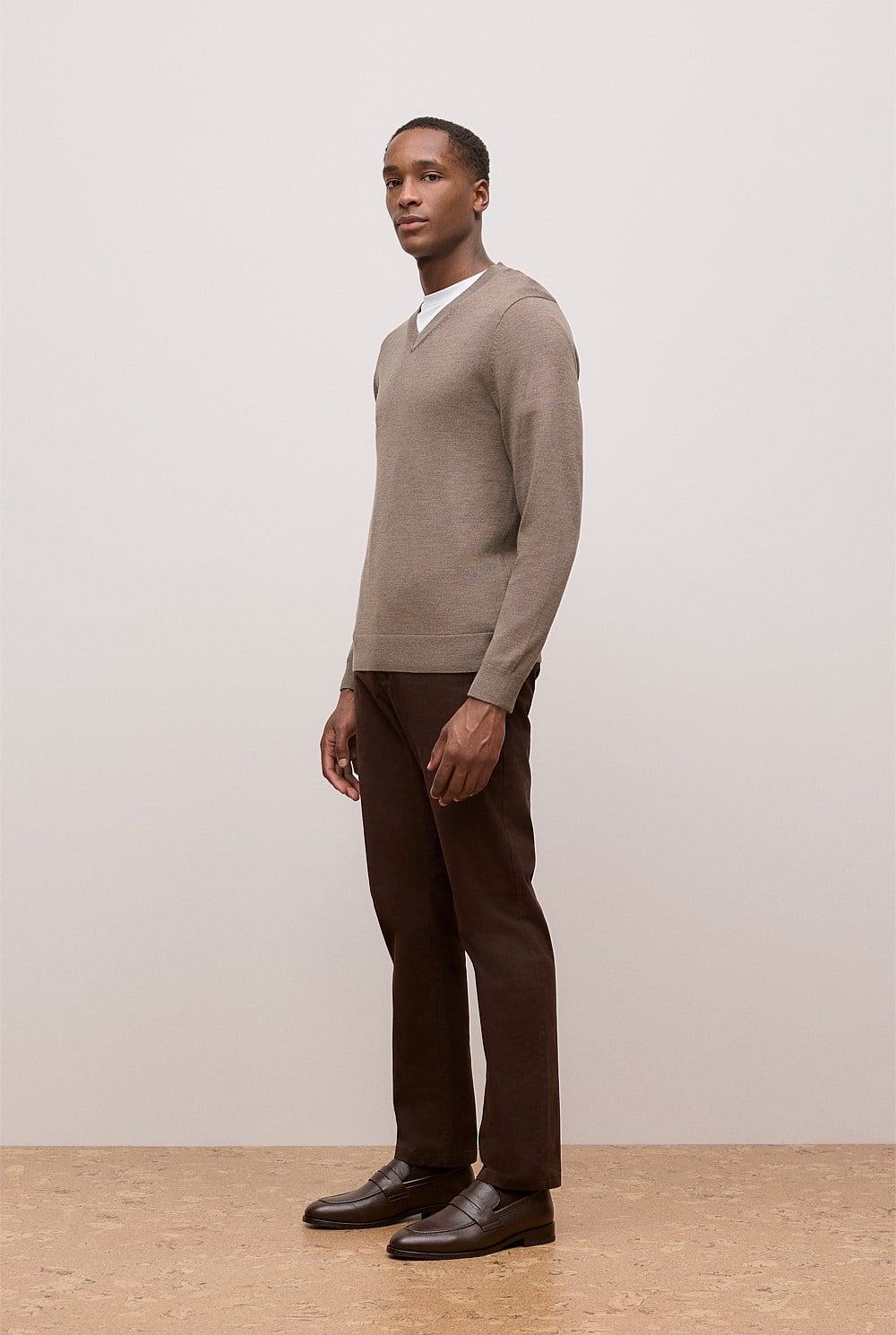 Merino V Neck