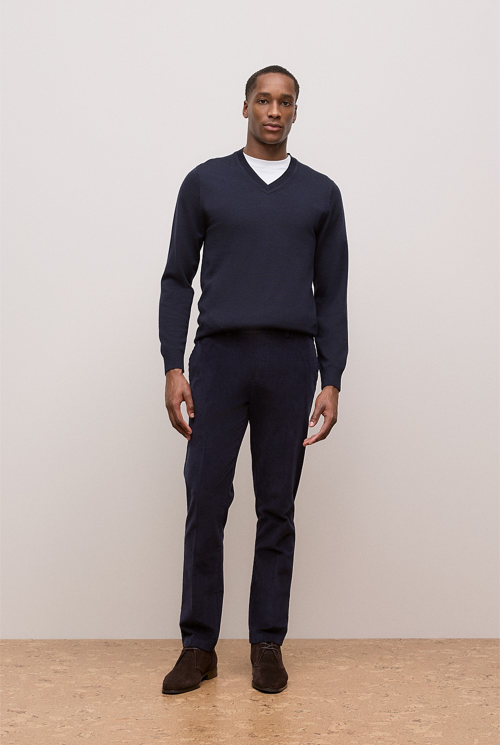 Merino V Neck