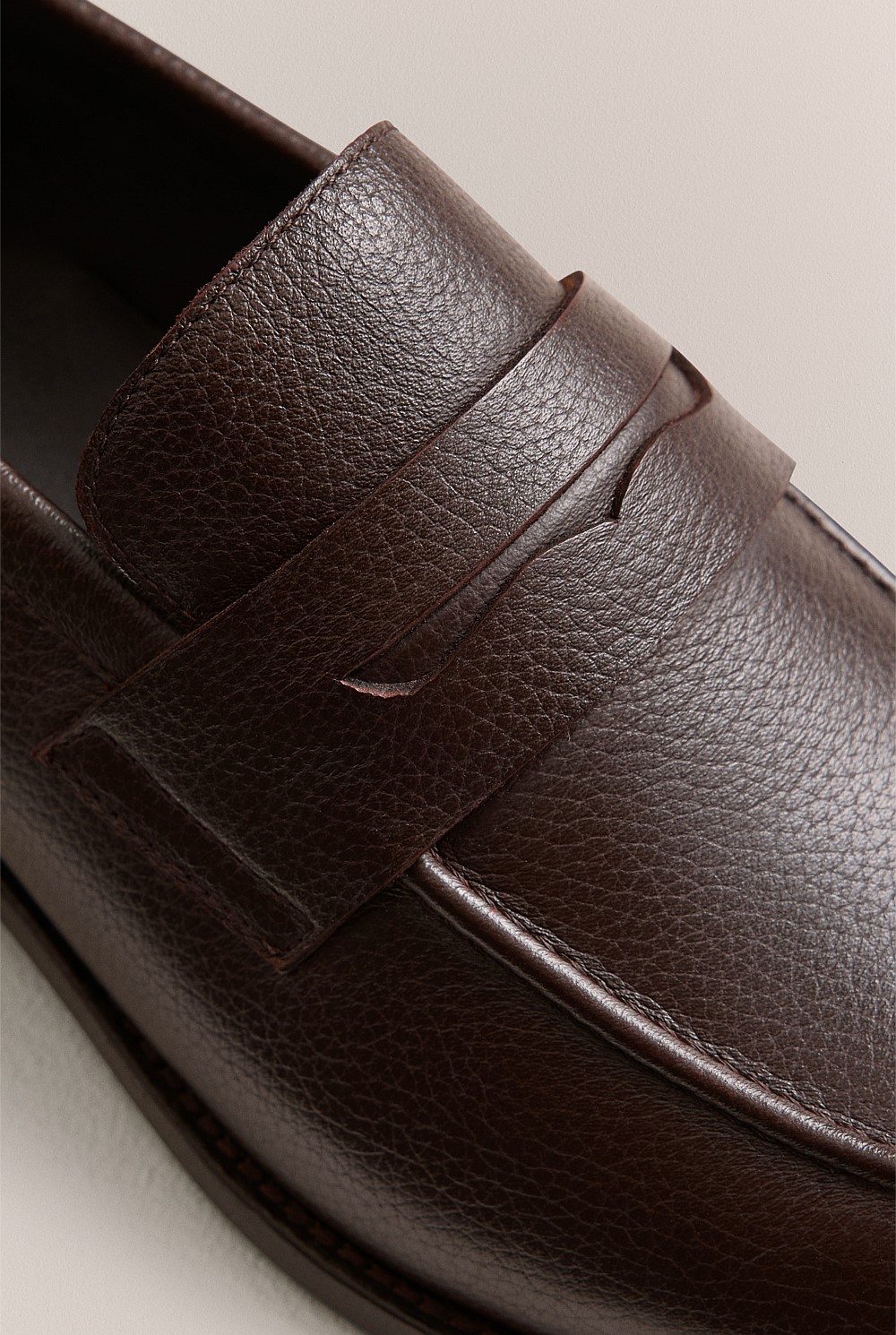 Umber Saddle Loafer