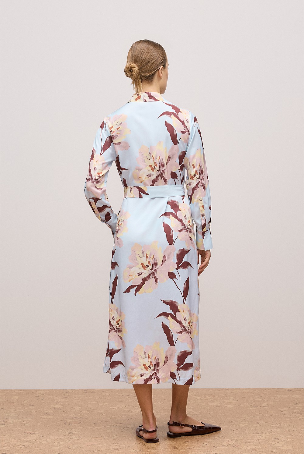 Camellia Shirt Dress