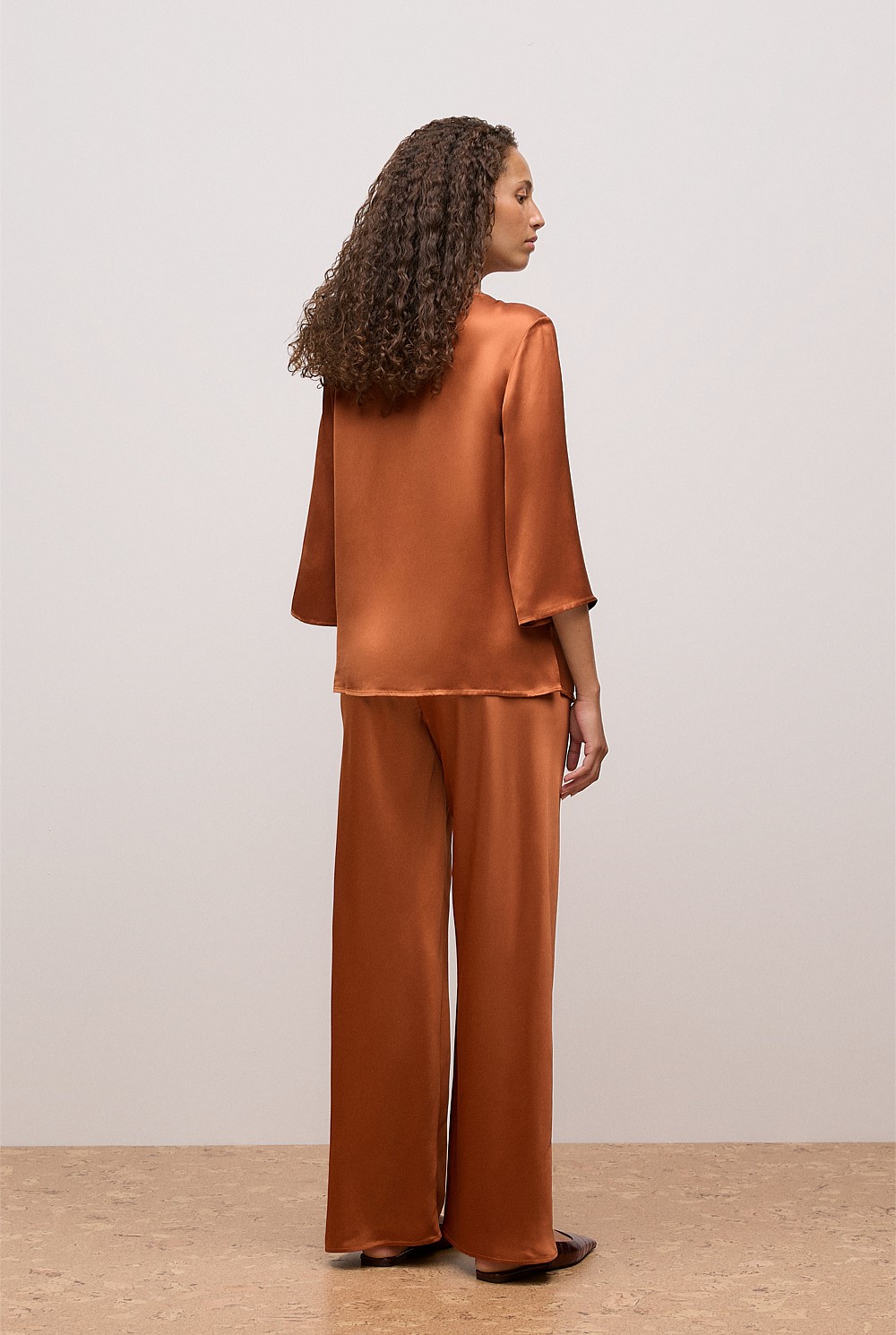 Satin Relaxed Blouse