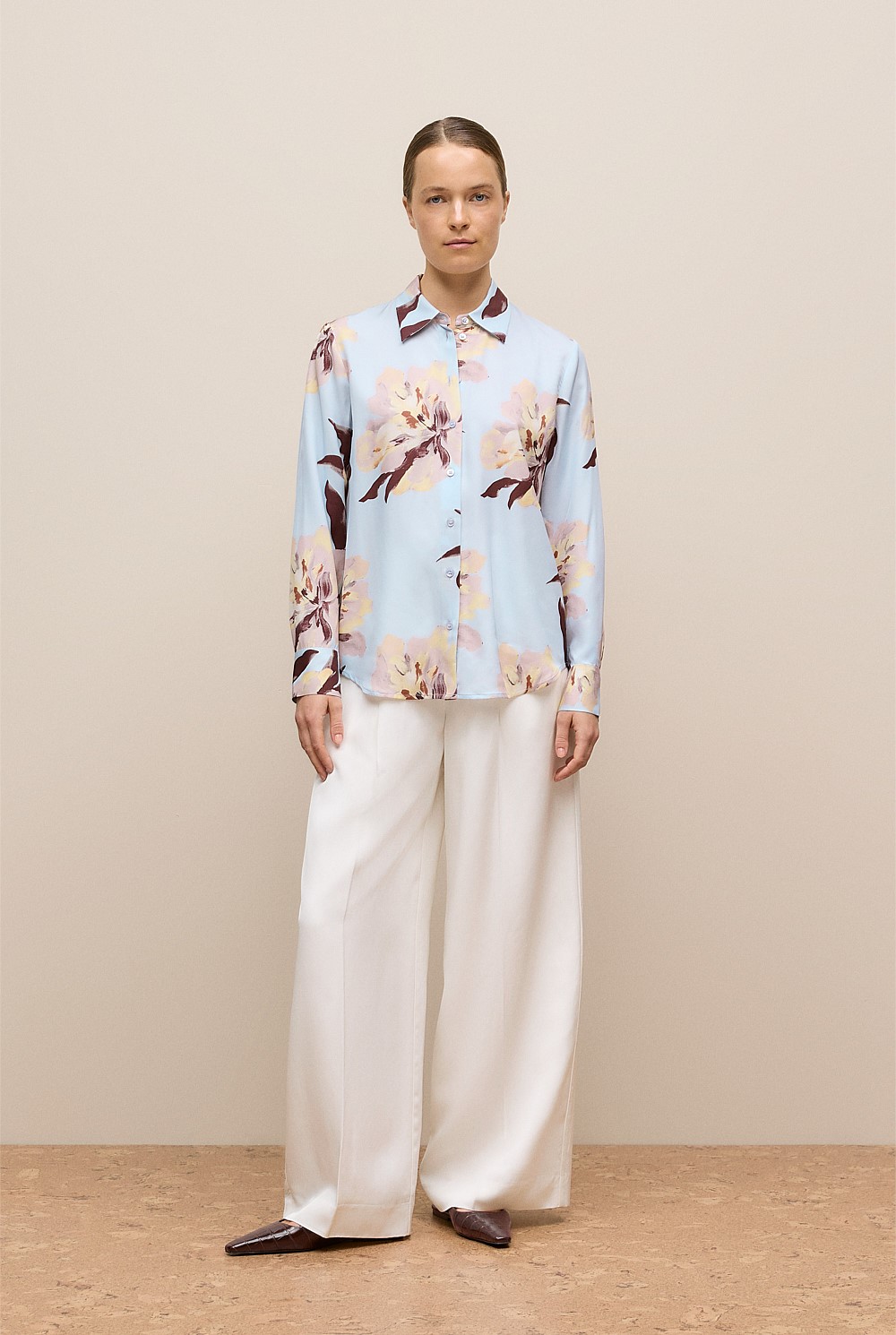 Camellia Long Sleeve Shirt