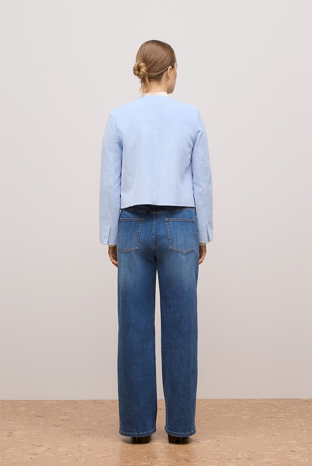 Italian Cord Button Front Jacket