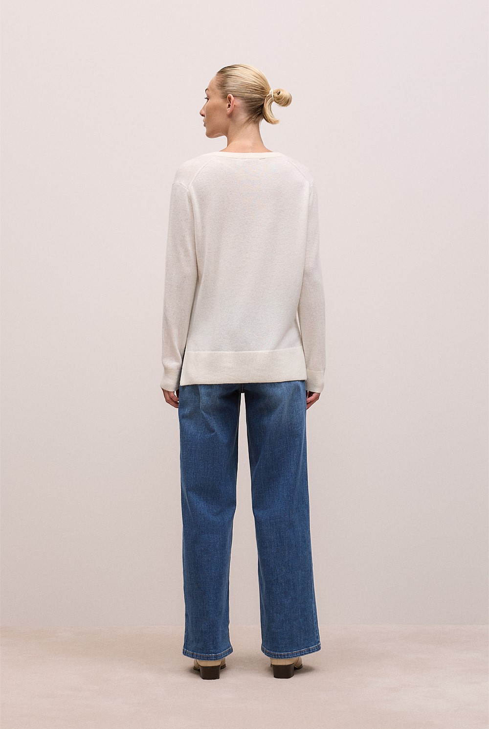 Cashmere Relaxed V-Neck