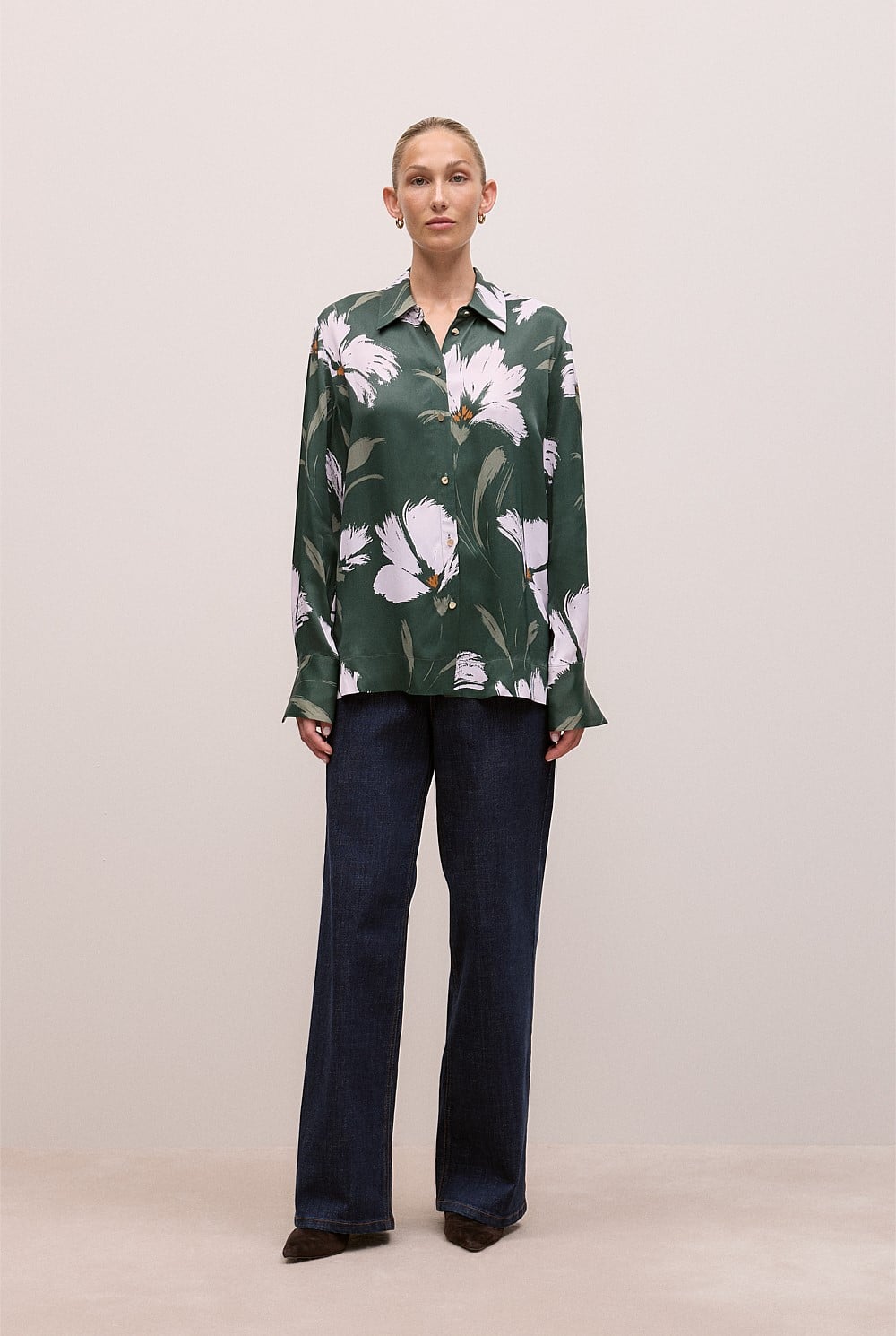 Wilda Satin Shirt
