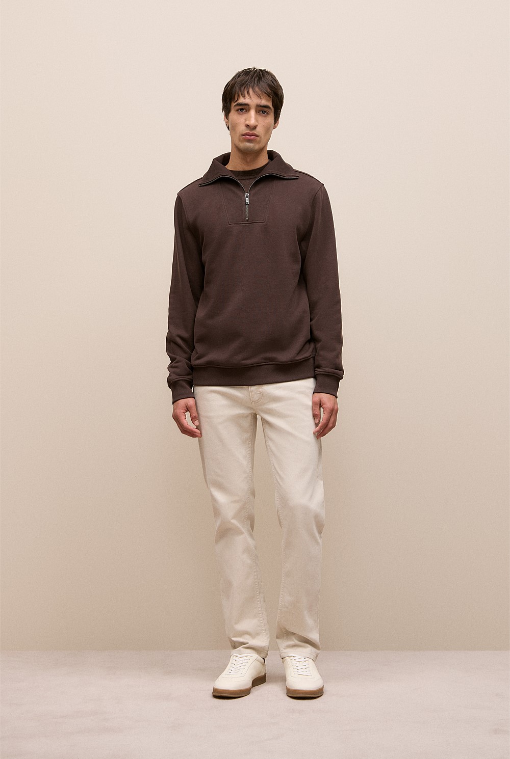 Half Zip Sweat