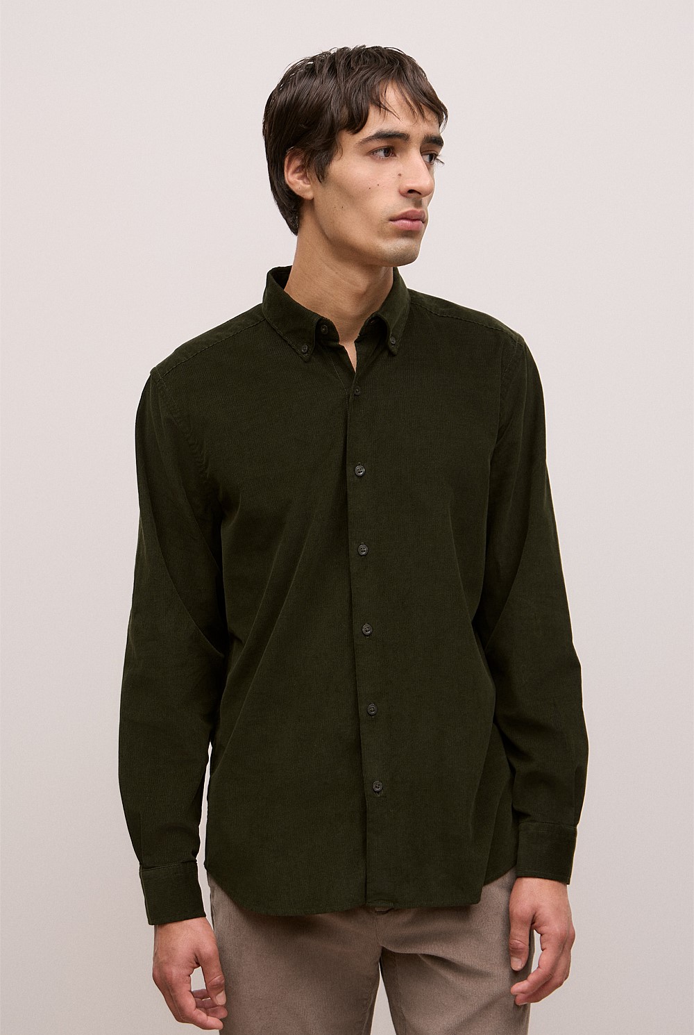 Regular Fit Cord Shirt