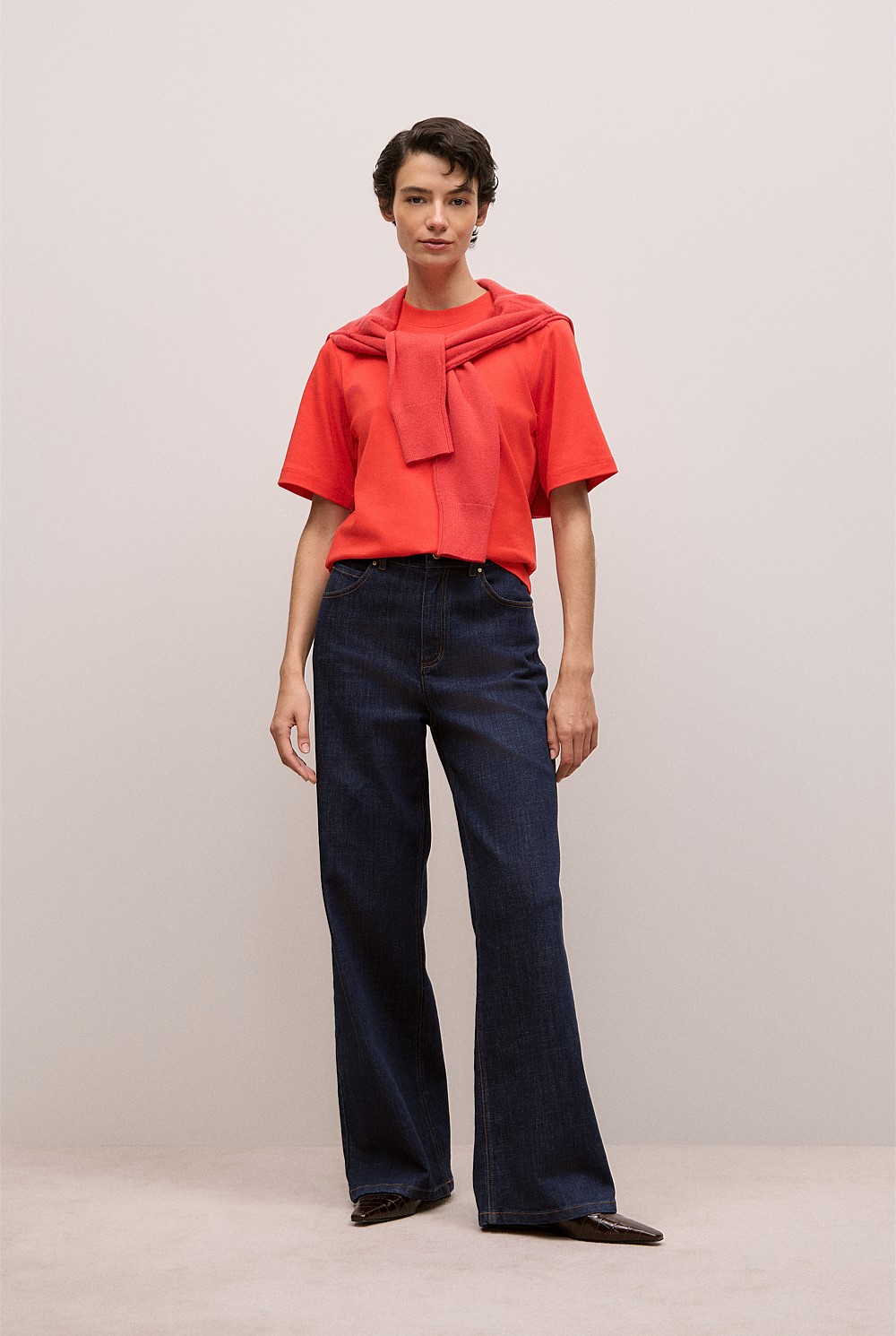 Cotton Modal Interlock T-shirt