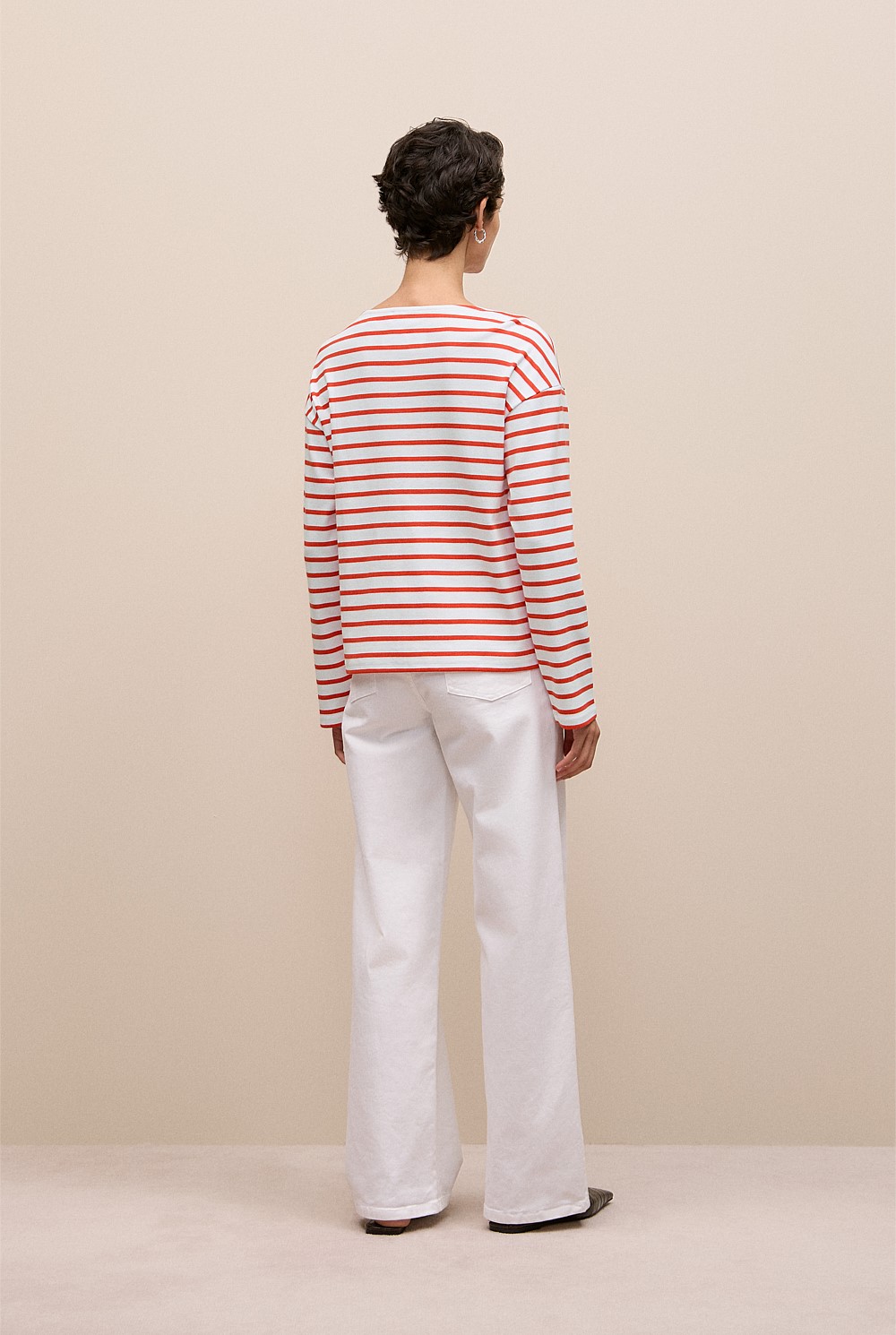 Australian Cotton Breton Stripe T-shirt