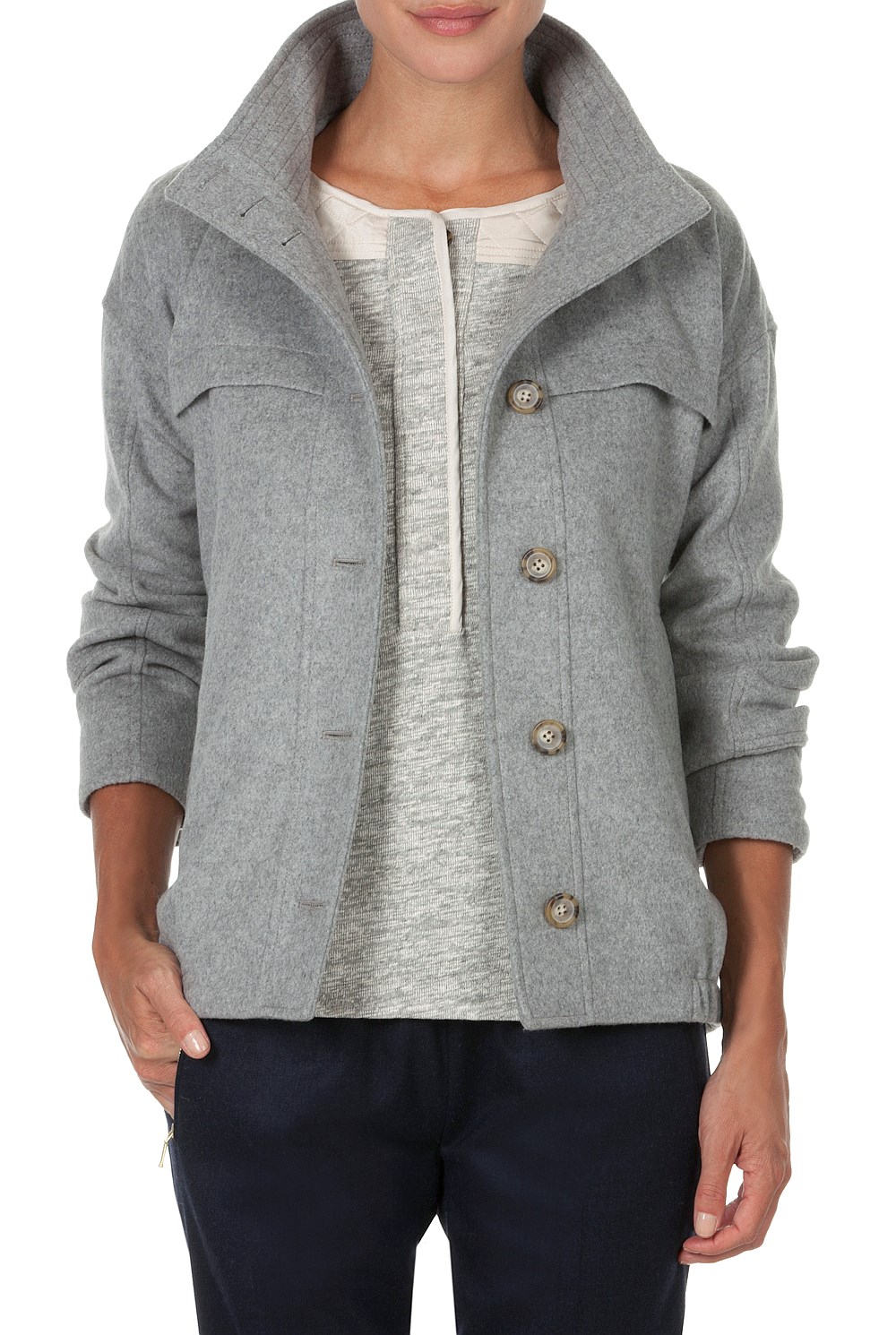Wool Blend Jacket