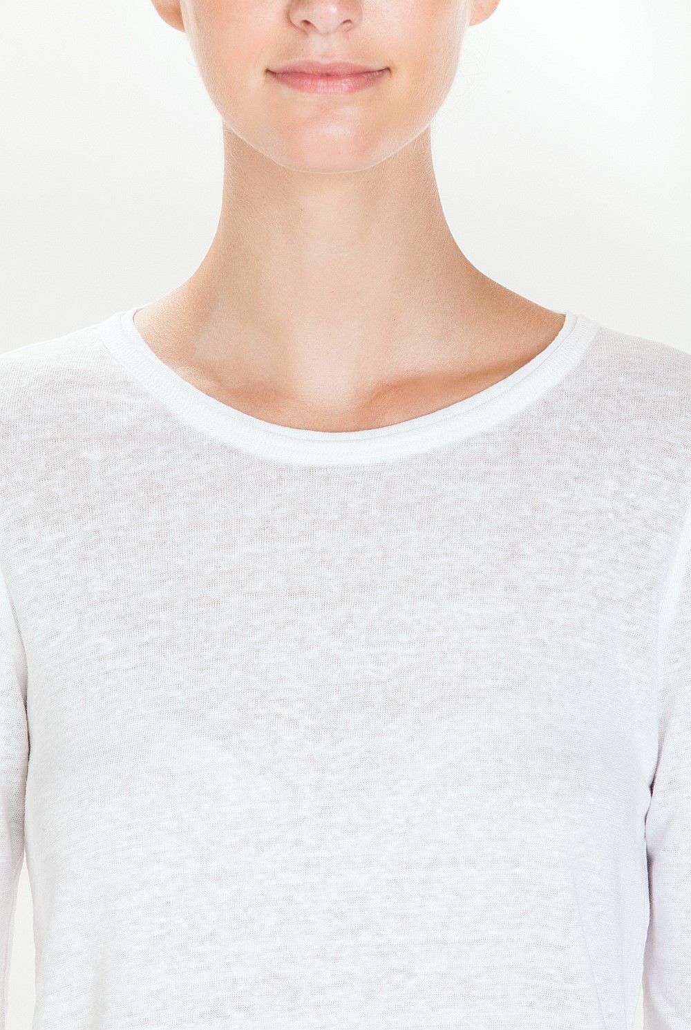 Long Sleeved Linen T-Shirt