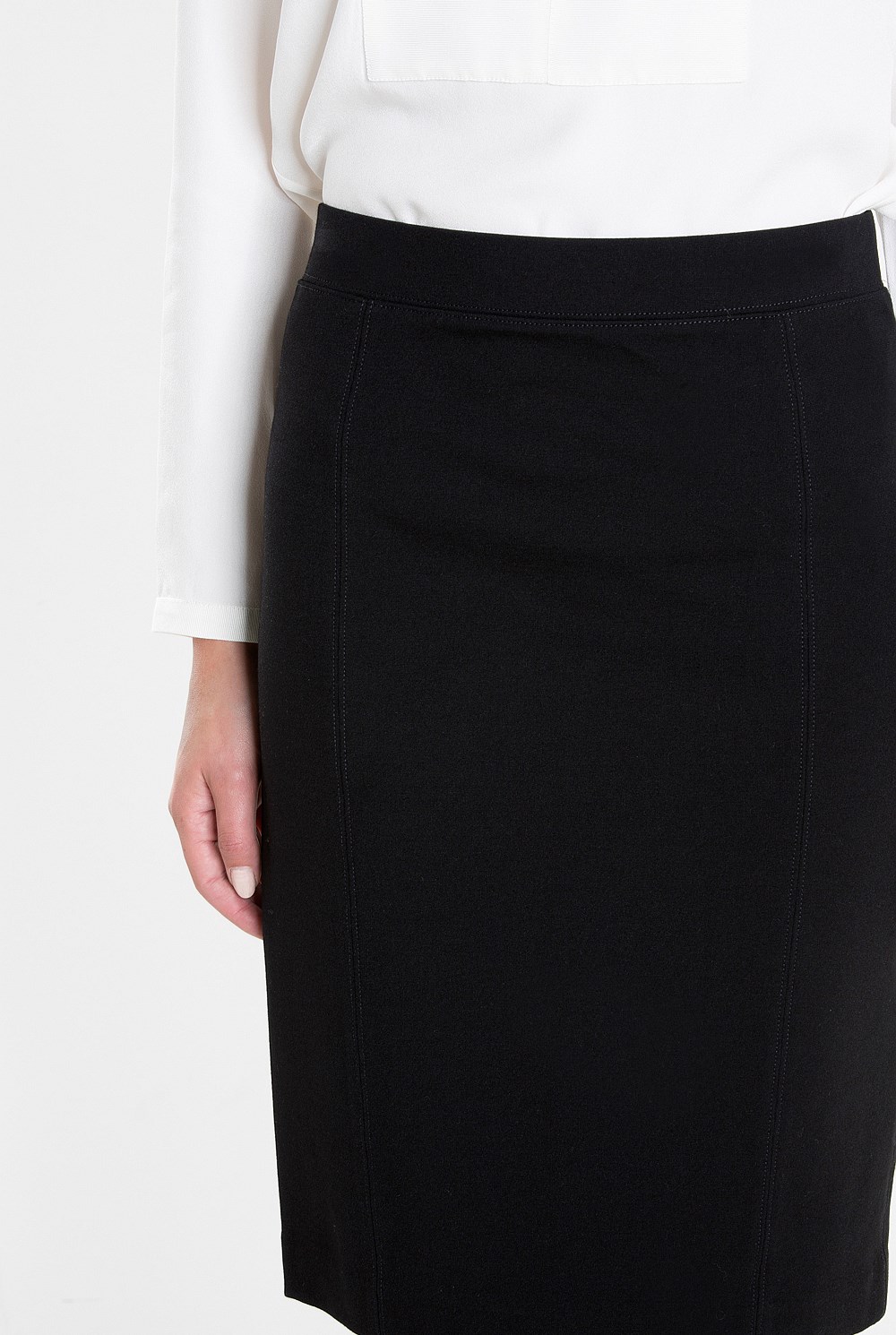 Ponte Pencil Skirt