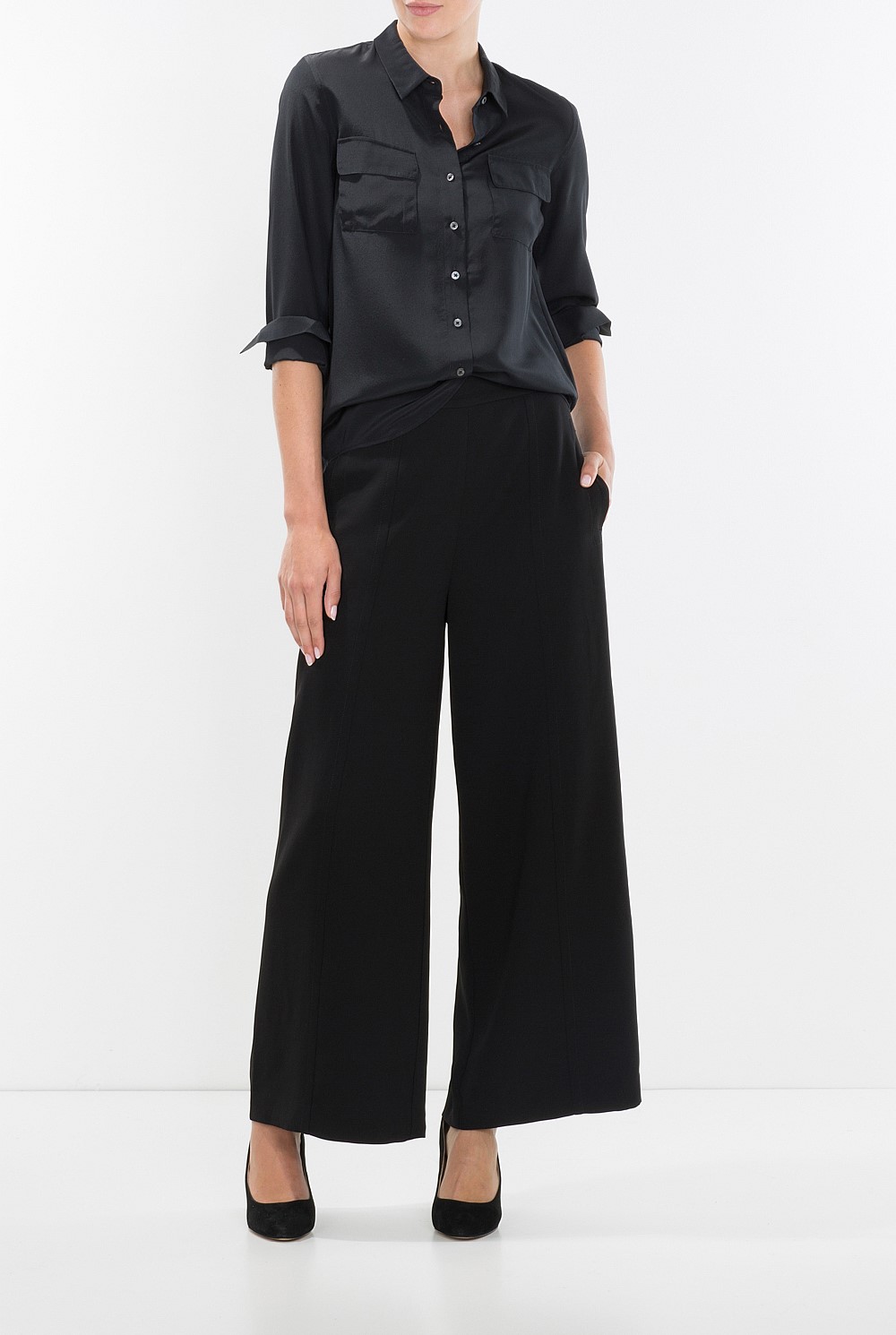 Silk Utility Shirt