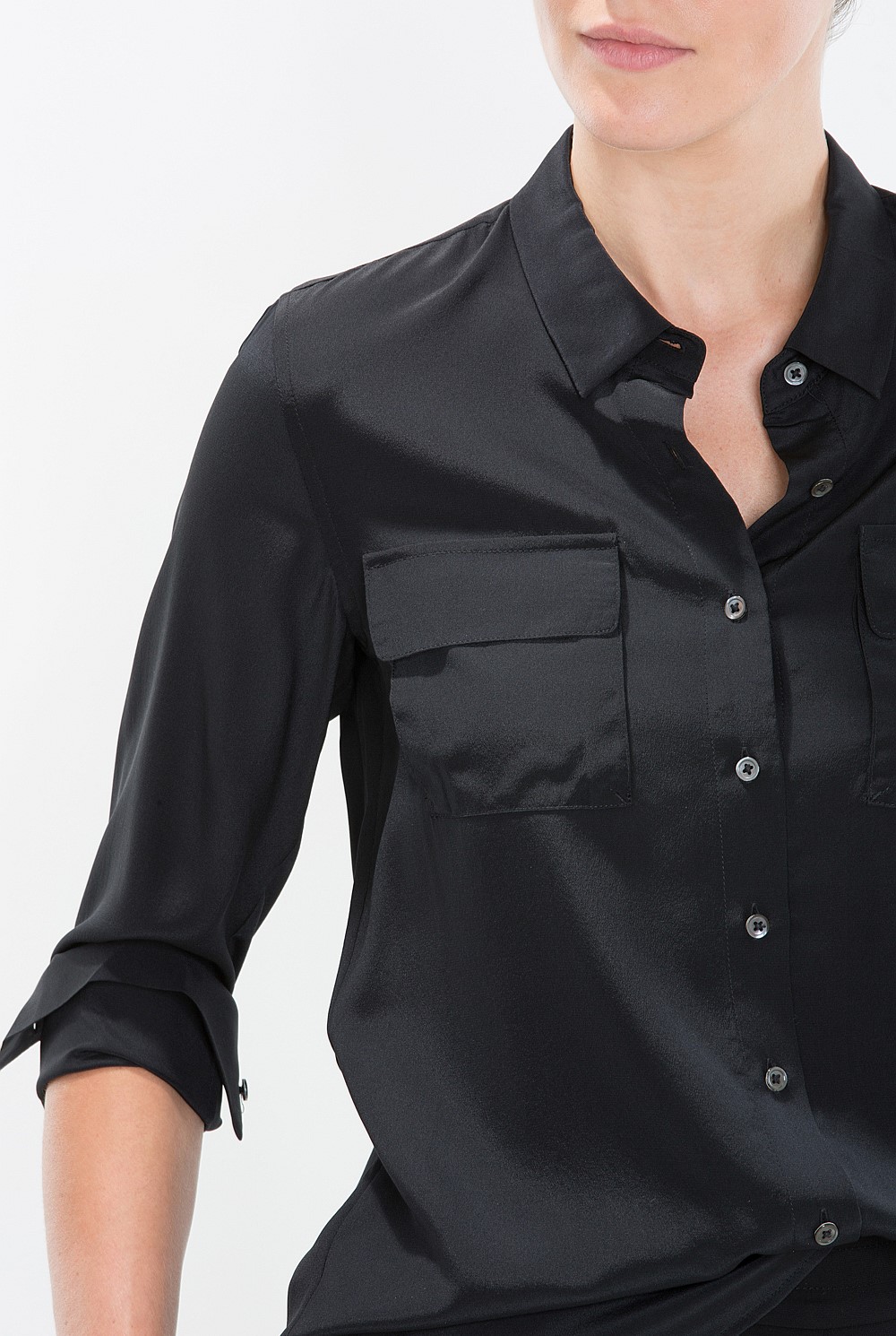 Silk Utility Shirt