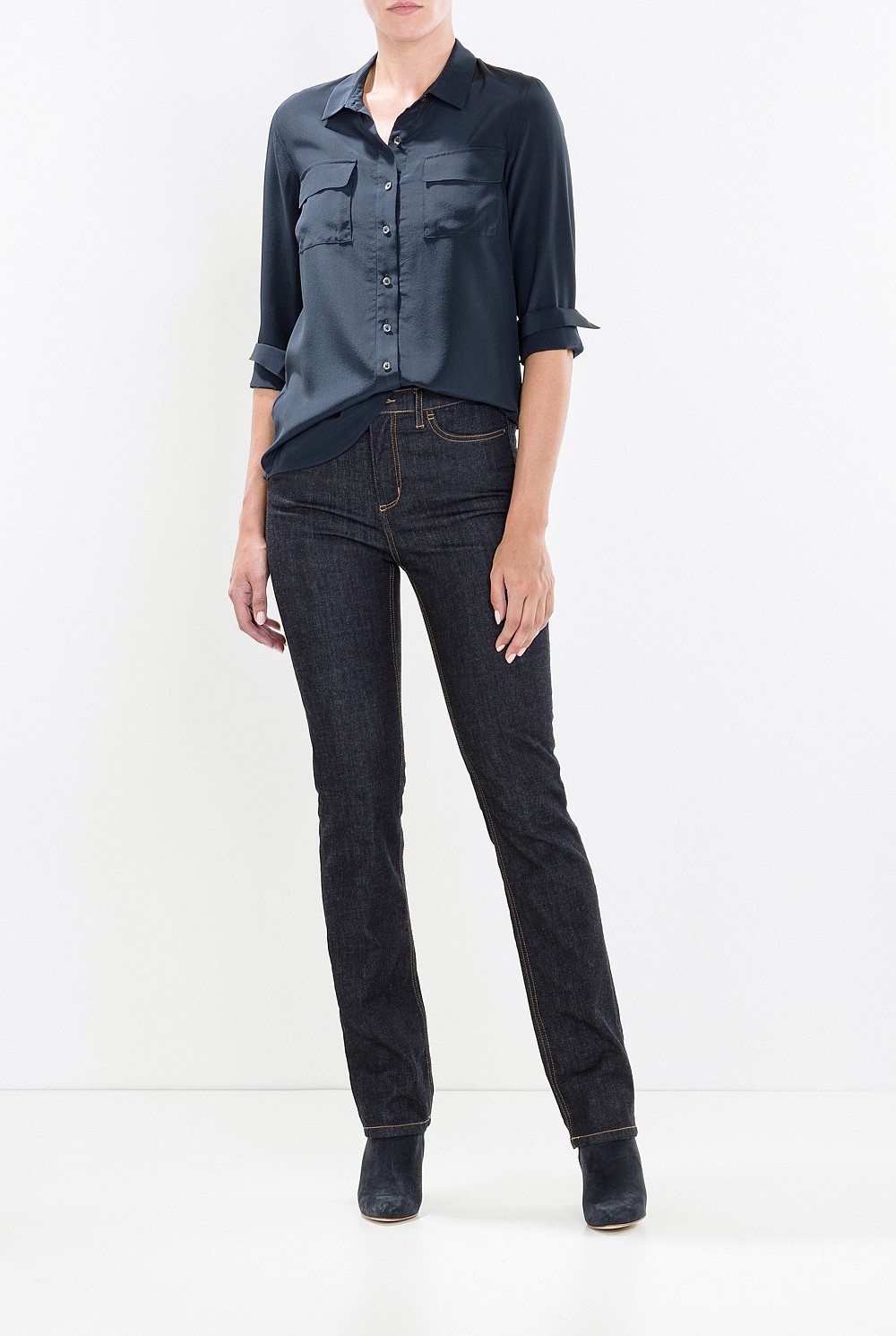 Silk Utility Shirt