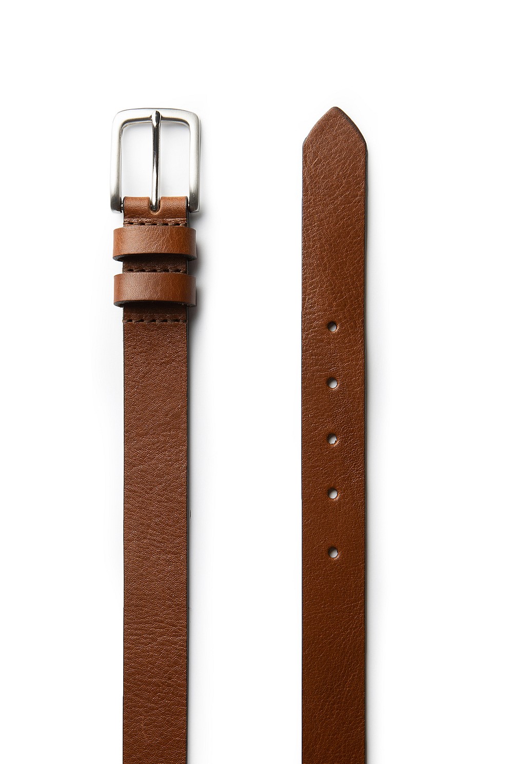 Tan Edgar Leather Belt
