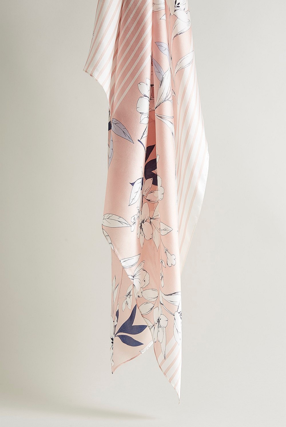 Lavinia Silk Floral Scarf