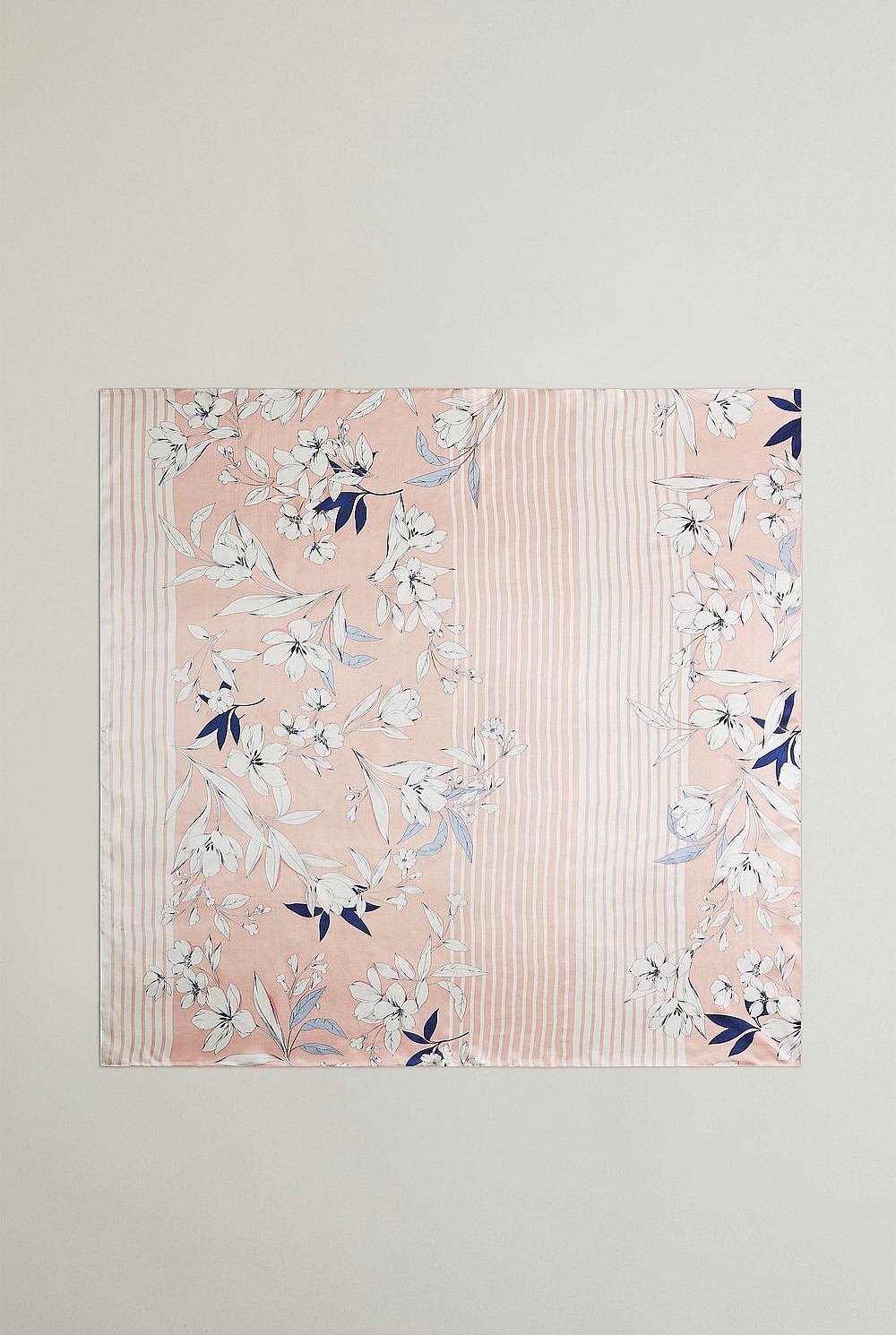 Lavinia Silk Floral Scarf
