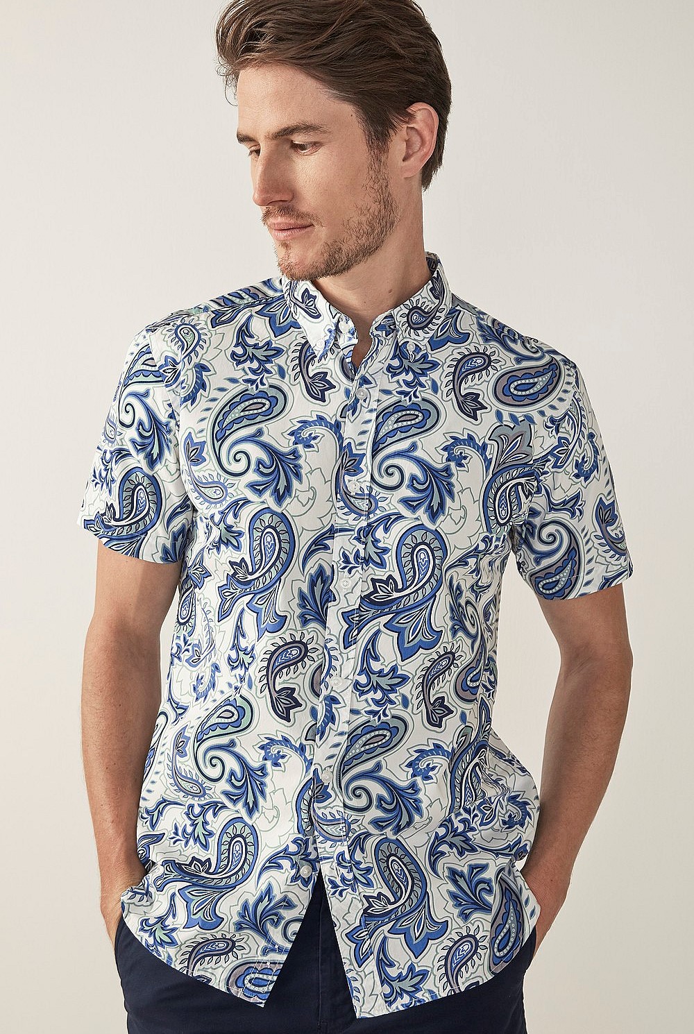 Paisley Short Sleeve Shirt