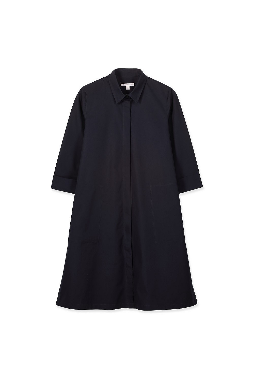 Cotton Poplin Shirt Dress