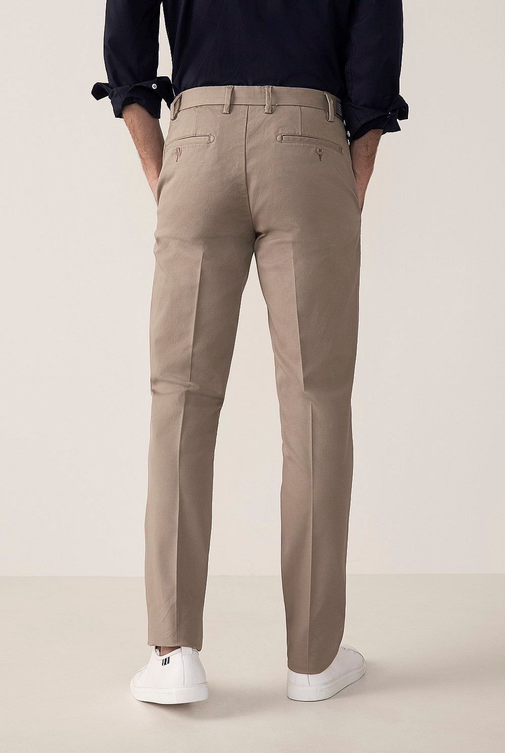 Refined Cotton Trouser