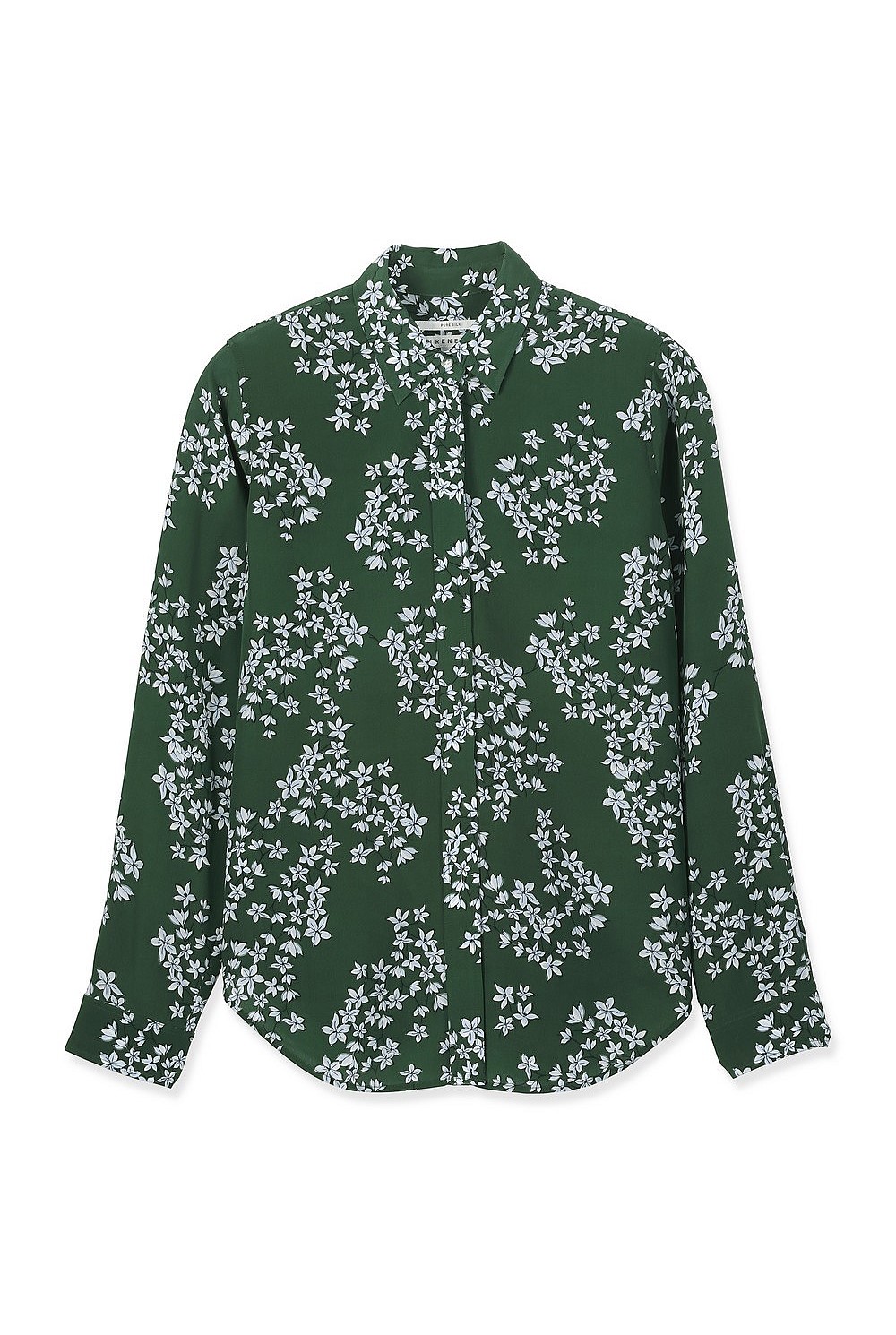 Silk Confetti Floral Shirt