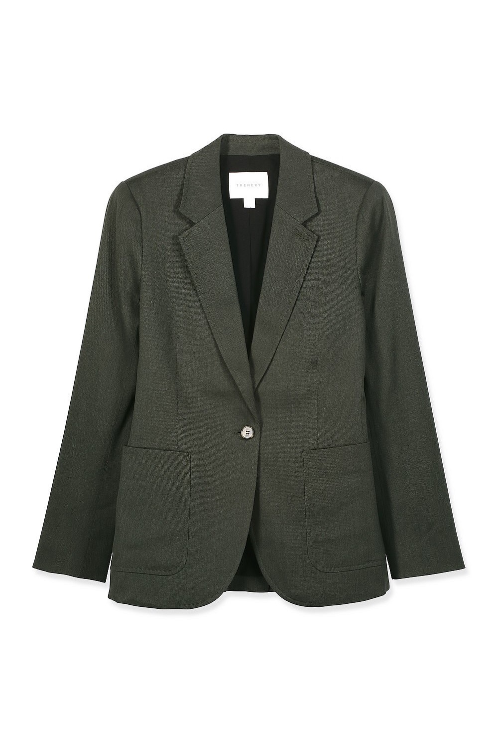 Stretch Linen Cotton Blazer