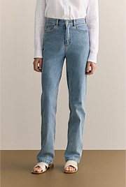 High Rise Straight Leg Jean