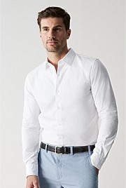 Tailored Fit Poplin Smart Shirt
