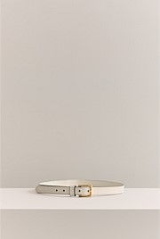 Leather Slim Belt