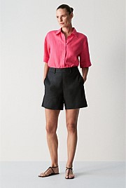 Linen Blend Smart Short