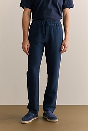 Linen Cotton Pull On Pant