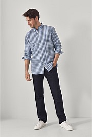 Regular Slub Tonal Check Shirt