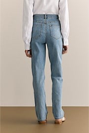 High Rise Straight Leg Jean