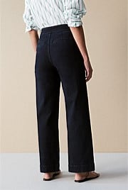 Denim Wide Leg Pant